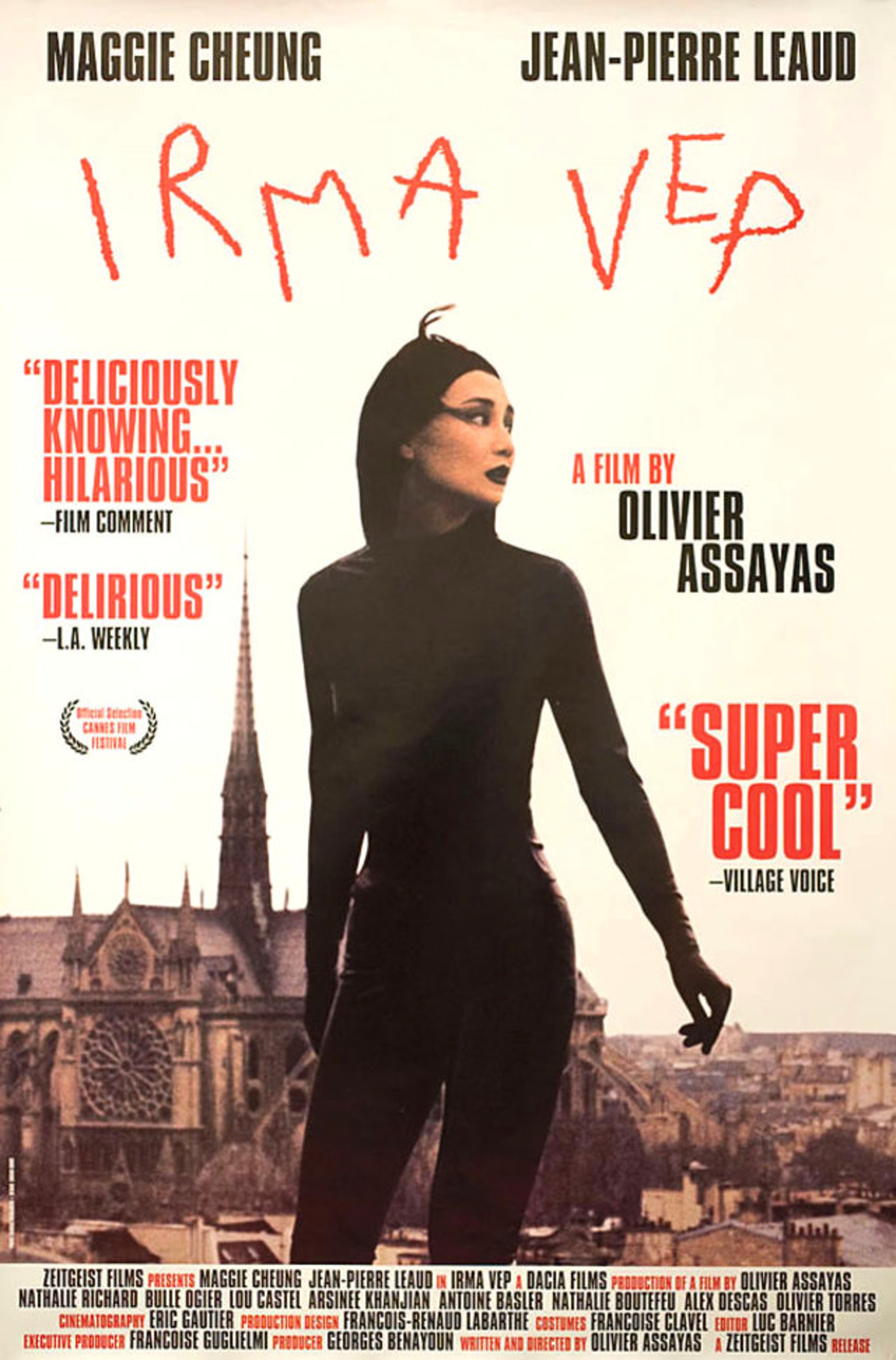 张曼玉与法国名导奥利维耶当初结缘定情的1996年电影《迷离劫》。