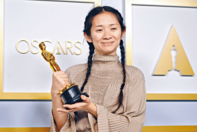 赵婷去年获金狮奖後，今年以评审委员身分回归威尼斯影展。