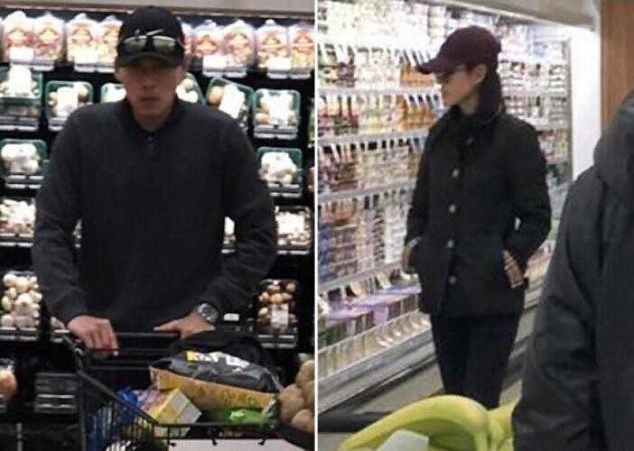 他们曾在美国被目睹逛超市，只是当时他们都不承认恋情。